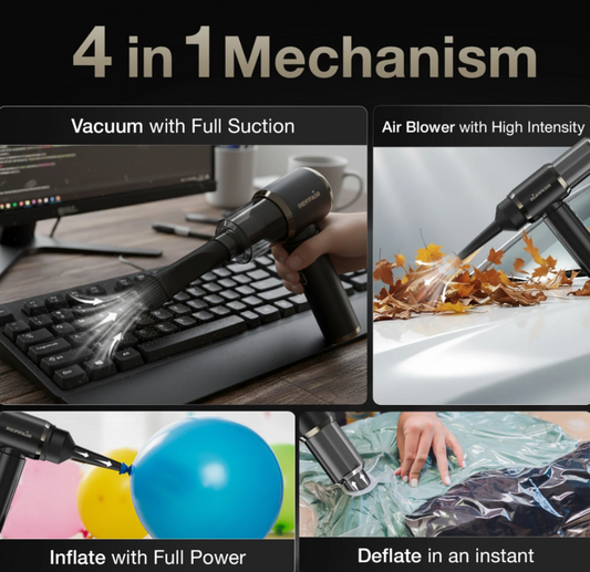 Portable Air Duster 3 in 1 Wireless Vacuum Cleaner