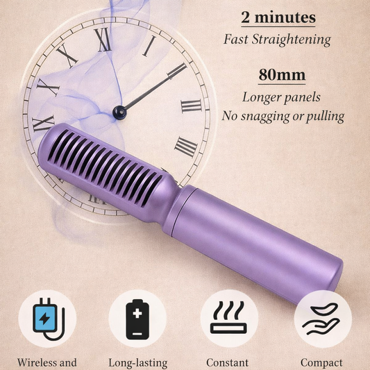 ⭐GlowComb™ Cordless Hair Straightener