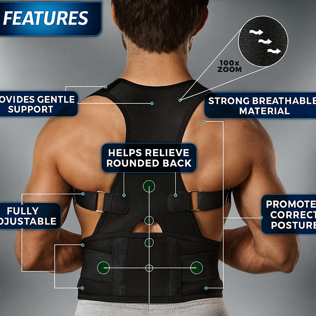 Posture Corrector Belt Unisex